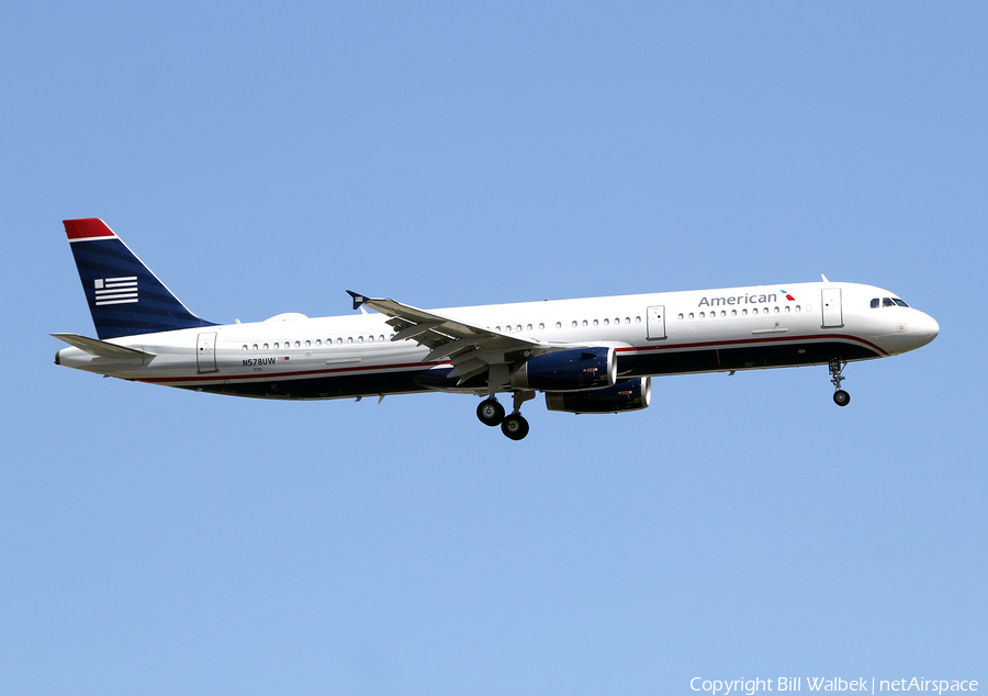 American Airlines Airbus A321-231 (N578UW) | Photo 380630