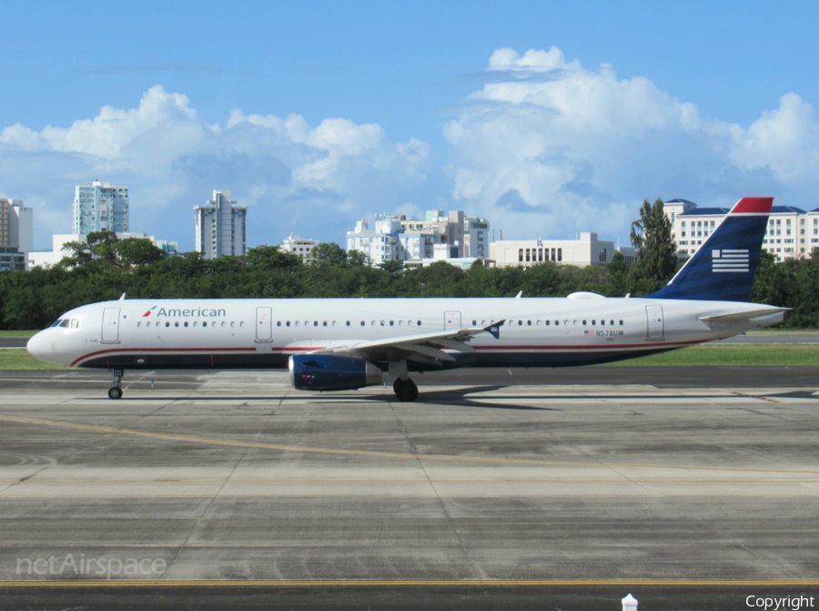 American Airlines Airbus A321-231 (N578UW) | Photo 304420