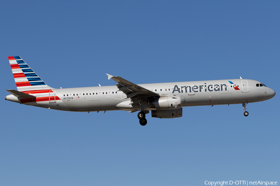 American Airlines Airbus A321-231 (N579UW) | Photo 200307