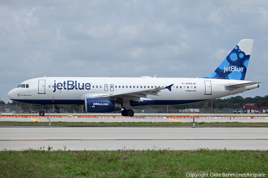 JetBlue Airways Airbus A320-232 (N580JB) | Photo 57725