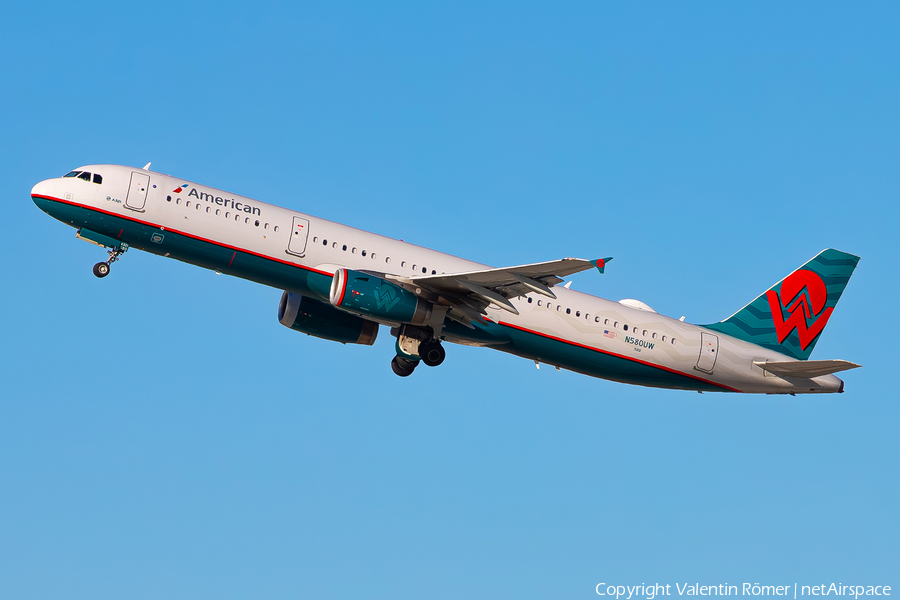 American Airlines Airbus A321-231 (N580UW) | Photo 656107