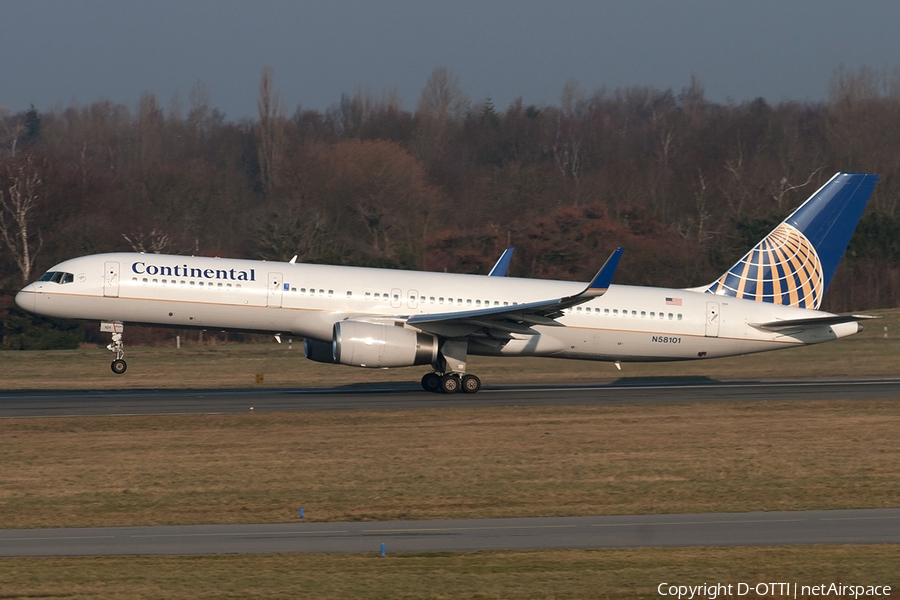 Continental Airlines Boeing 757-224 (N58101) | Photo 193007