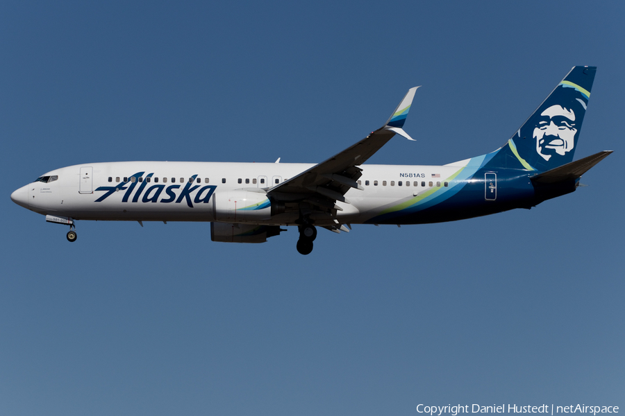 Alaska Airlines Boeing 737-890 (N581AS) | Photo 446099