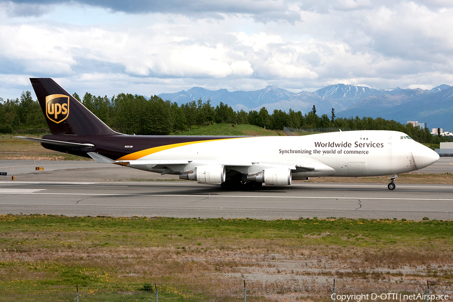 United Parcel Service Boeing 747-4R7F (N581UP) | Photo 361416