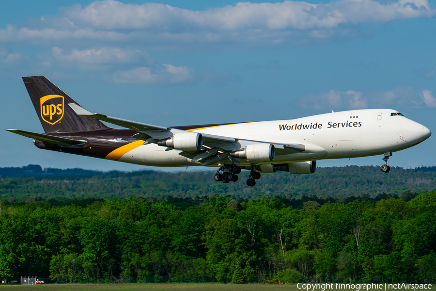 United Parcel Service Boeing 747-4R7F (N581UP) | Photo 450291