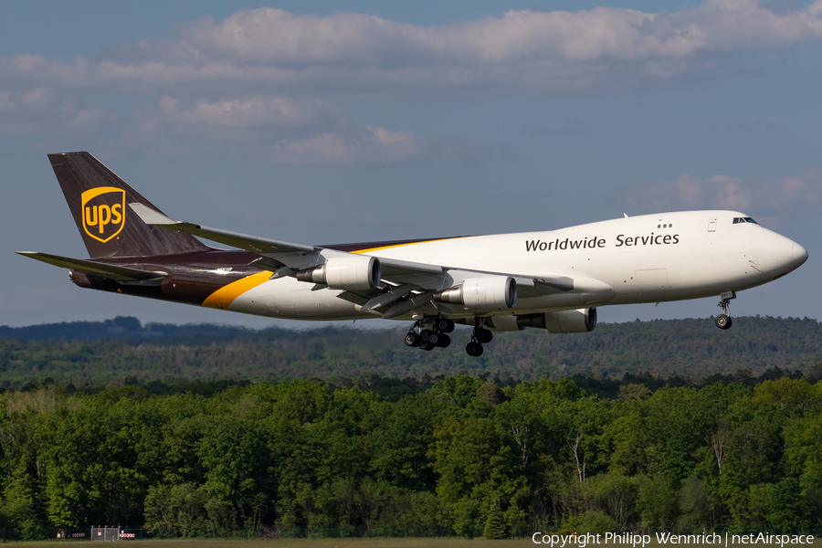 United Parcel Service Boeing 747-4R7F (N581UP) | Photo 452051