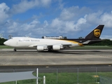 United Parcel Service Boeing 747-4R7F (N581UP) at  San Juan - Luis Munoz Marin International, Puerto Rico