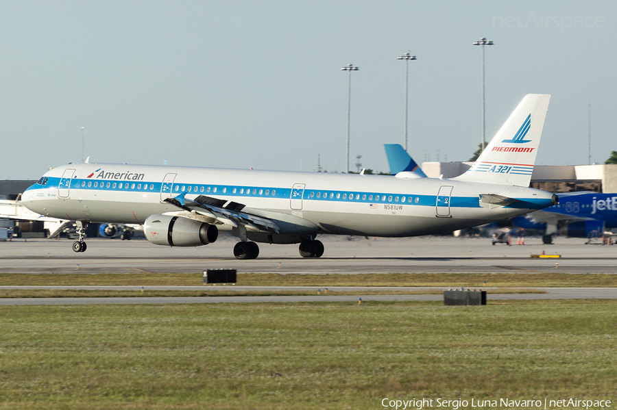 American Airlines Airbus A321-231 (N581UW) | Photo 653818