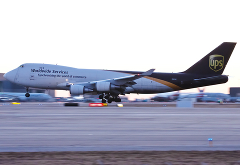 United Parcel Service Boeing 747-4R7F (N582UP) at  Dallas/Ft. Worth - International, United States