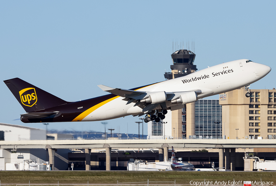 United Parcel Service Boeing 747-4R7F (N582UP) | Photo 478941