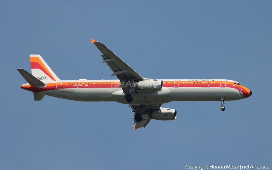 American Airlines Airbus A321-231 (N582UW) | Photo 621418