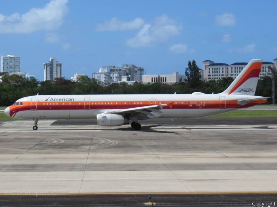 American Airlines Airbus A321-231 (N582UW) | Photo 673491