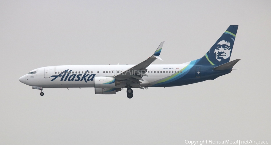 Alaska Airlines Boeing 737-890 (N583AS) | Photo 304727