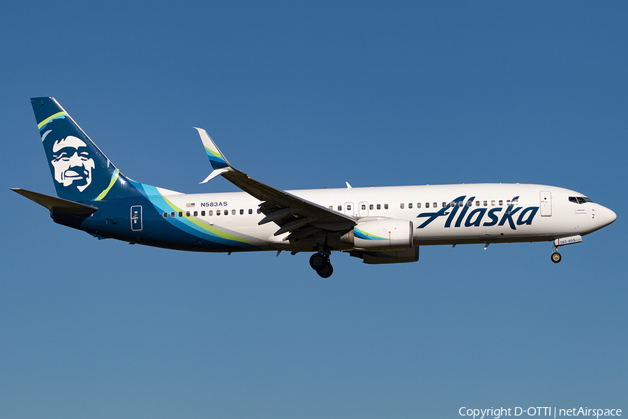 Alaska Airlines Boeing 737-890 (N583AS) | Photo 181806