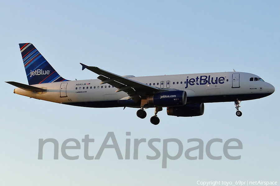 JetBlue Airways Airbus A320-232 (N583JB) | Photo 69369