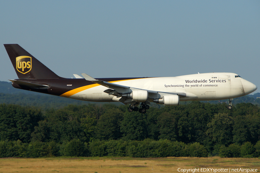 United Parcel Service Boeing 747-4R7F (N583UP) | Photo 292298