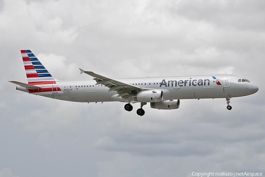 American Airlines Airbus A321-231 (N583UW) | Photo 56730