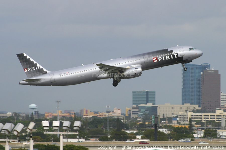 Spirit Airlines Airbus A321-231 (N584NK) | Photo 142004