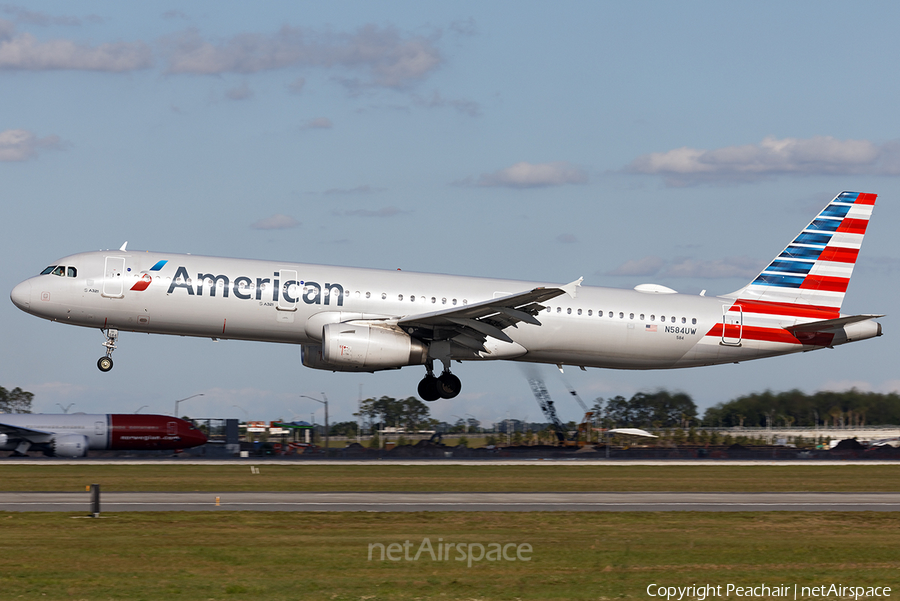 American Airlines Airbus A321-231 (N584UW) | Photo 317045