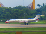 Journey Aviation Gulfstream G-V (N585D) at  Palembang - Sultan Mahmud Badaruddin II International, Indonesia