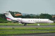 Journey Aviation Gulfstream G-V (N585D) at  Adisumarmo International, Indonesia