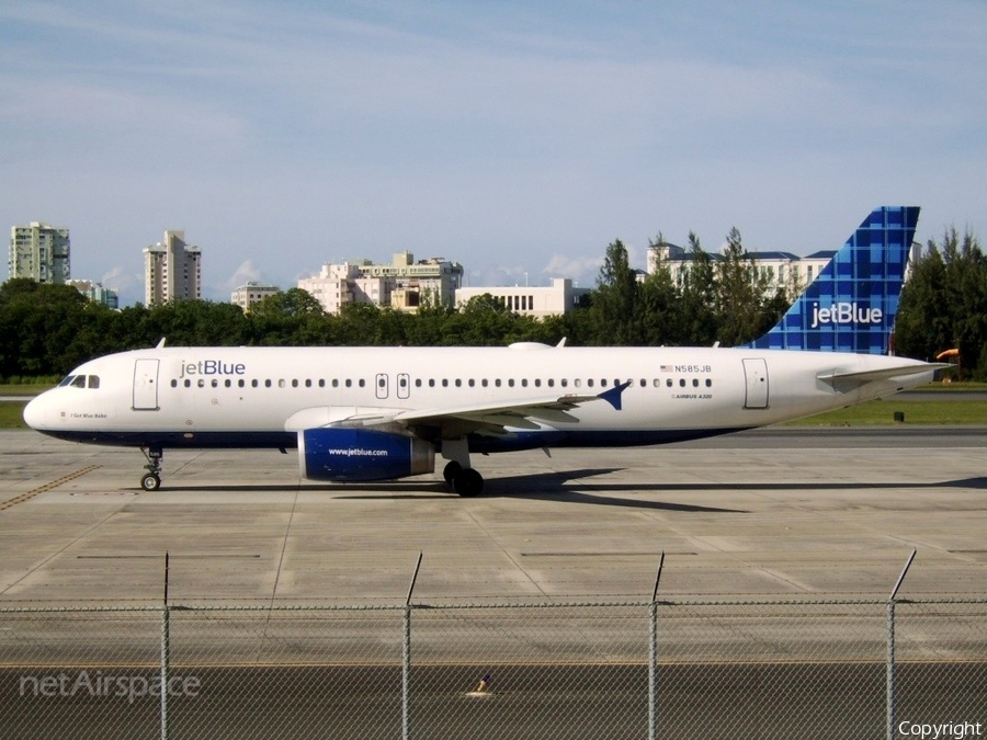 JetBlue Airways Airbus A320-232 (N585JB) | Photo 95954