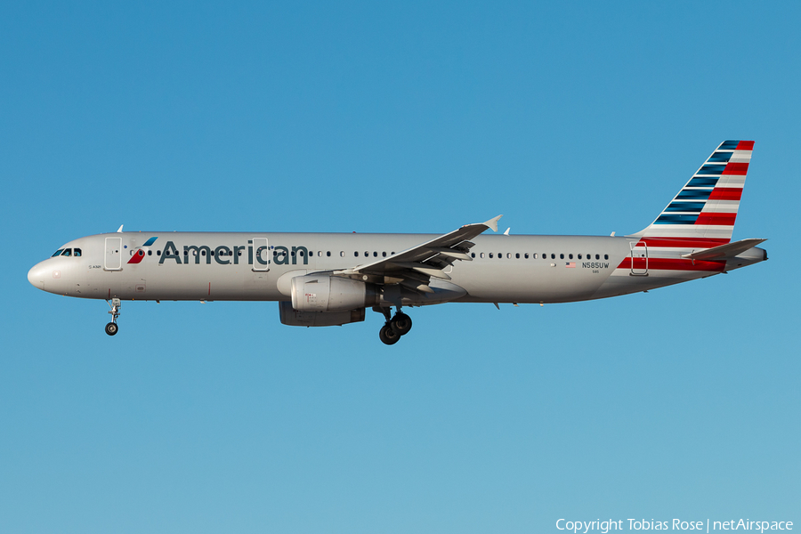 American Airlines Airbus A321-231 (N585UW) | Photo 277958