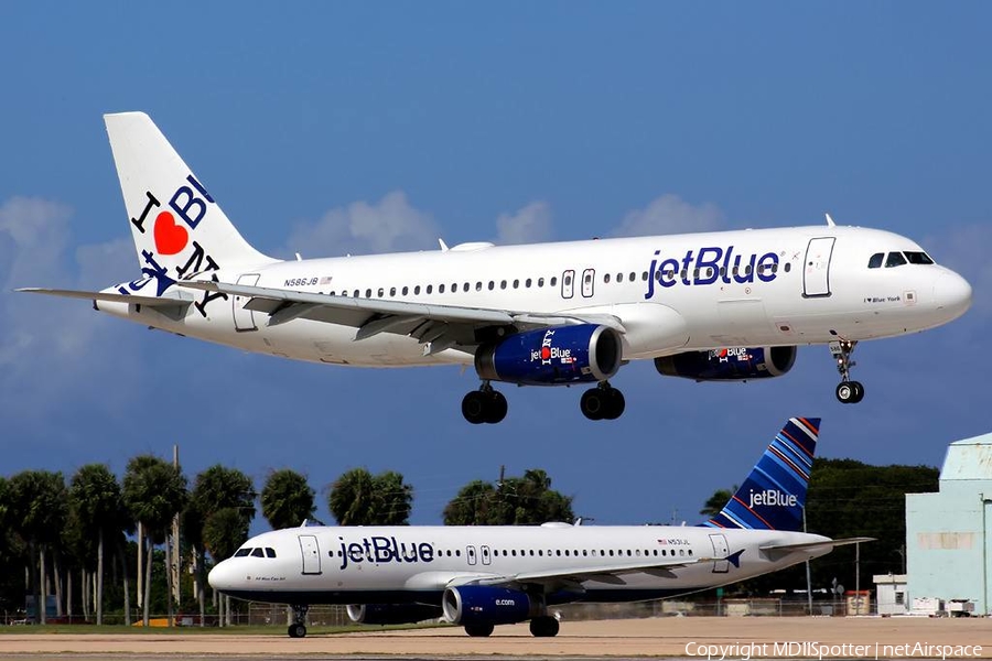 JetBlue Airways Airbus A320-232 (N586JB) | Photo 11289