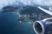 JetBlue Airways Airbus A320-232 (N586JB) at  In Flight - St Maarten, Netherland Antilles