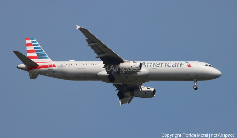 American Airlines Airbus A321-231 (N586UW) | Photo 621420