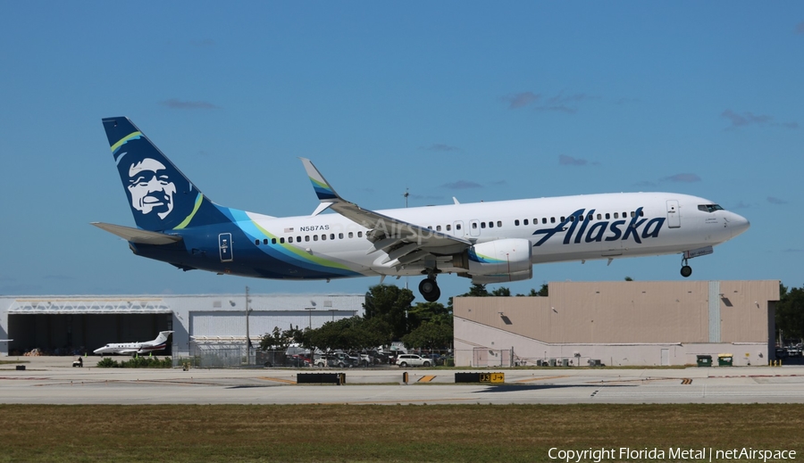 Alaska Airlines Boeing 737-890 (N587AS) | Photo 358057