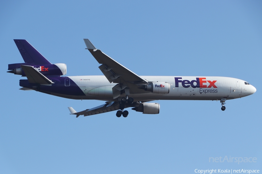 FedEx McDonnell Douglas MD-11F (N587FE) | Photo 554529