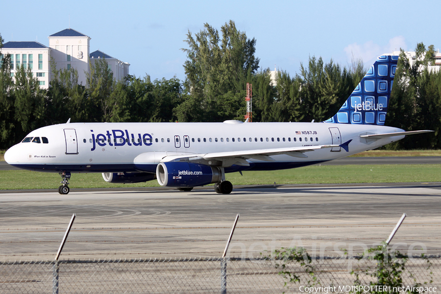 JetBlue Airways Airbus A320-232 (N587JB) | Photo 66936