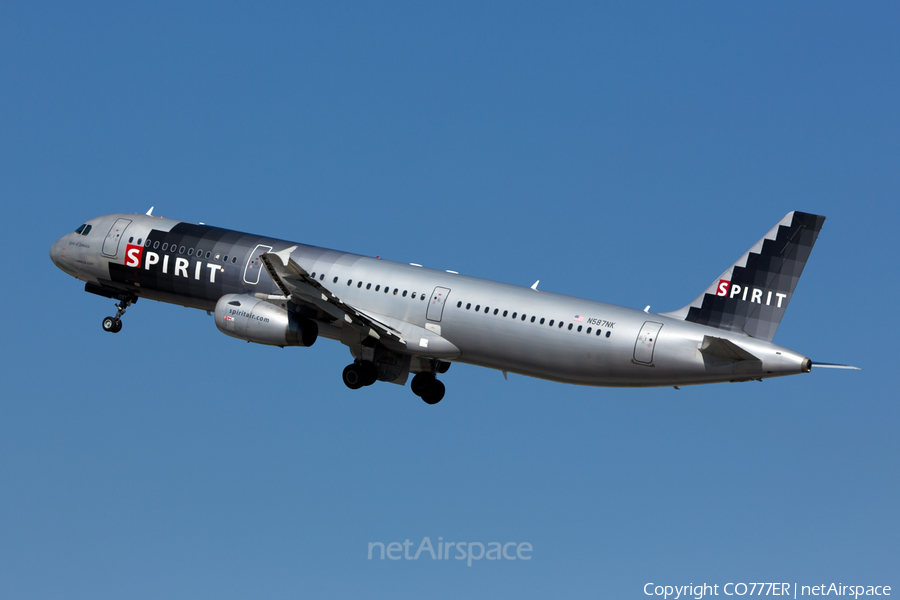 Spirit Airlines Airbus A321-231 (N587NK) | Photo 37699