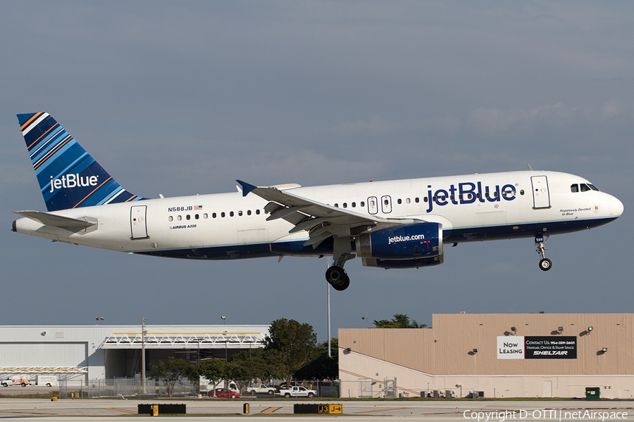 JetBlue Airways Airbus A320-232 (N588JB) | Photo 144192