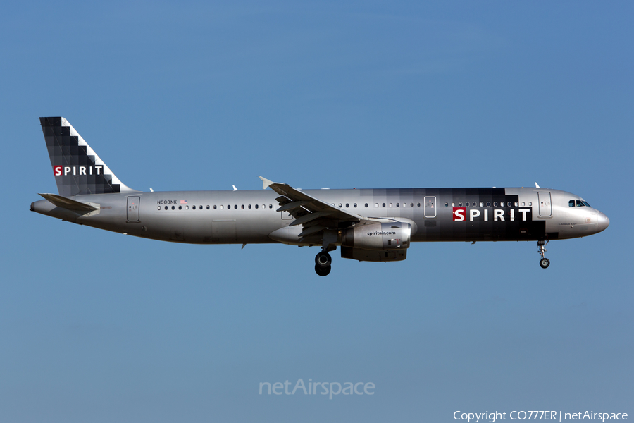 Spirit Airlines Airbus A321-231 (N588NK) | Photo 132485