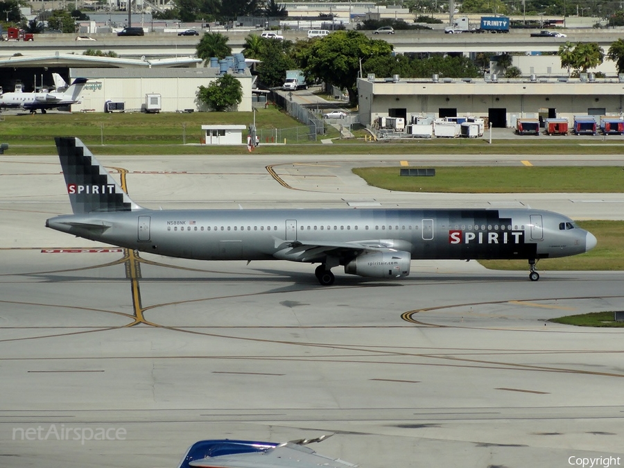 Spirit Airlines Airbus A321-231 (N588NK) | Photo 19906