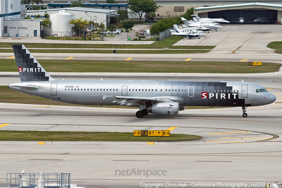Spirit Airlines Airbus A321-231 (N588NK) | Photo 9105