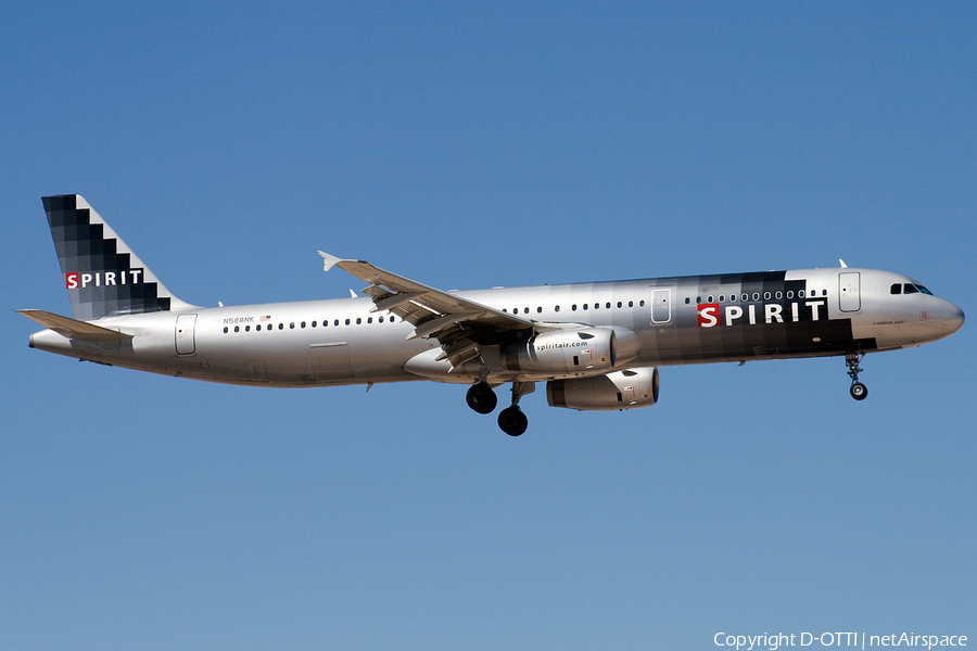 Spirit Airlines Airbus A321-231 (N588NK) | Photo 179370