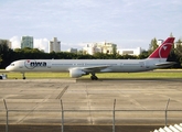 Northwest Airlines Boeing 757-351 (N588NW) at  San Juan - Luis Munoz Marin International, Puerto Rico