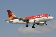 Avianca Airbus A318-111 (N589AV) at  Miami - International, United States