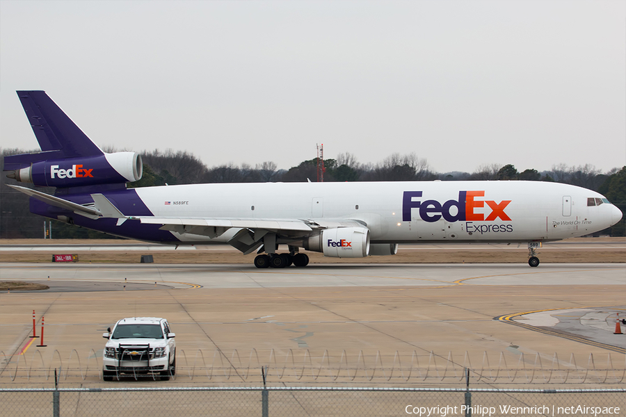 FedEx McDonnell Douglas MD-11F (N589FE) | Photo 237513