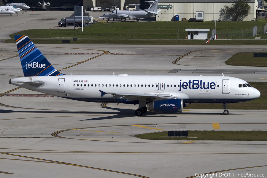 JetBlue Airways Airbus A320-232 (N589JB) | Photo 429913