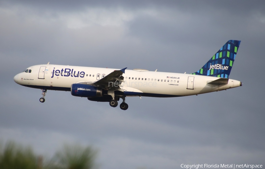 JetBlue Airways Airbus A320-232 (N589JB) | Photo 613600