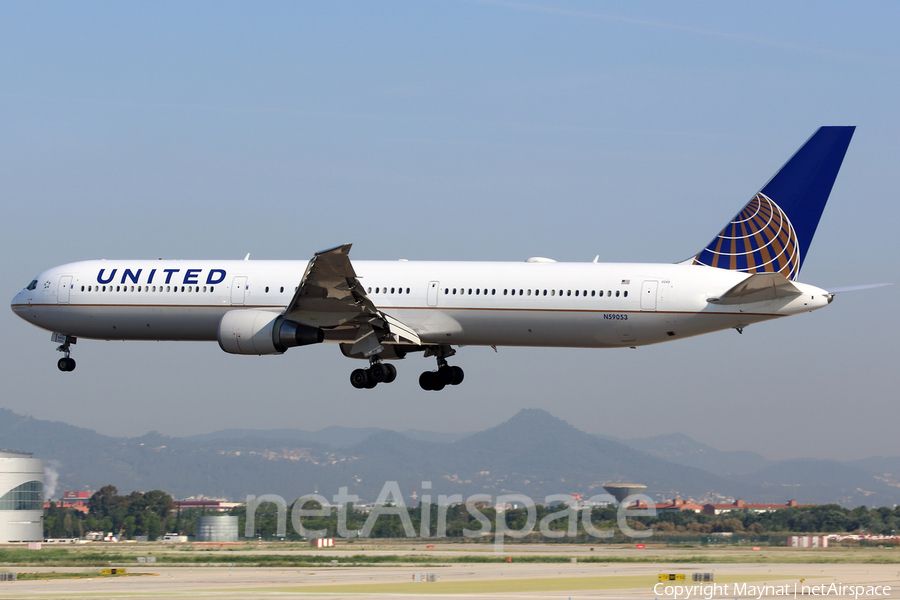 United Airlines Boeing 767-424(ER) (N59053) | Photo 194309