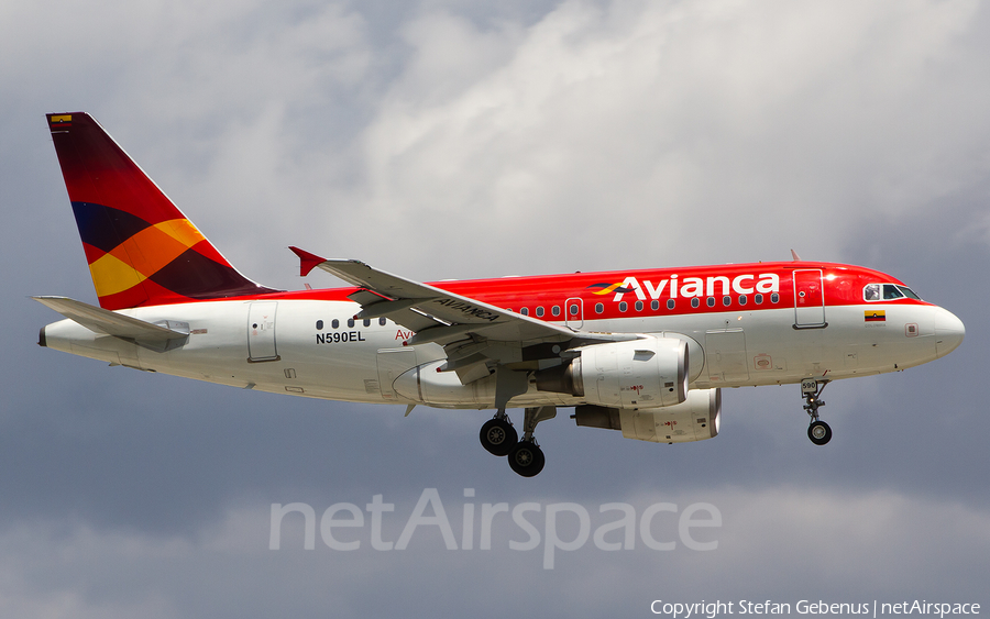 Avianca Airbus A318-111 (N590EL) | Photo 4707