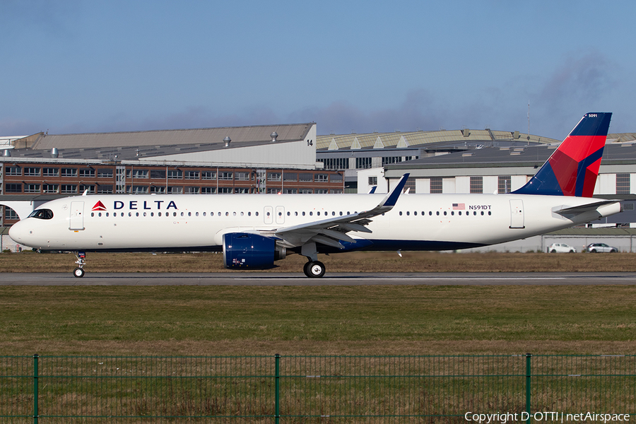 Delta Air Lines Airbus A321-271NX (N591DT) | Photo 666432