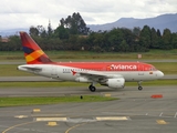 Avianca Airbus A318-111 (N592EL) at  Bogota - El Dorado International, Colombia