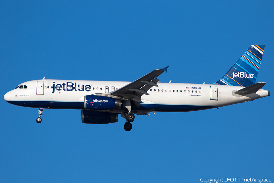 JetBlue Airways Airbus A320-232 (N592JB) | Photo 220576