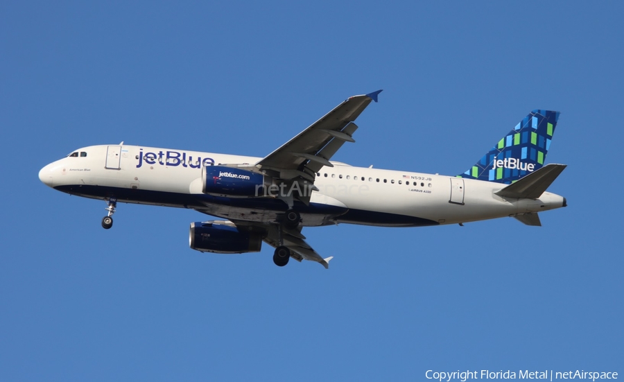 JetBlue Airways Airbus A320-232 (N592JB) | Photo 613604